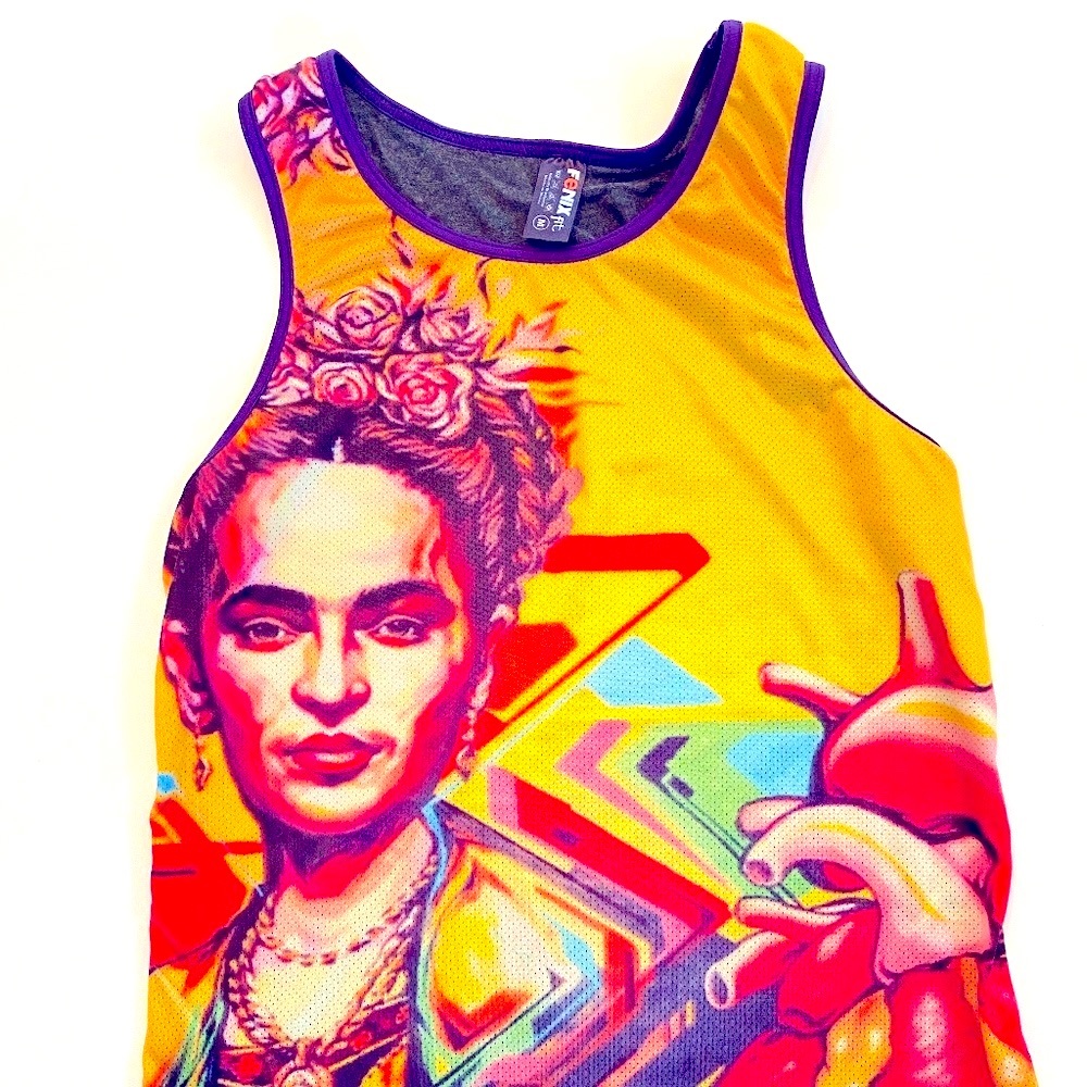 Mens | FeNIX fit | Frida Kahlo inspired Tank Top | S/M
